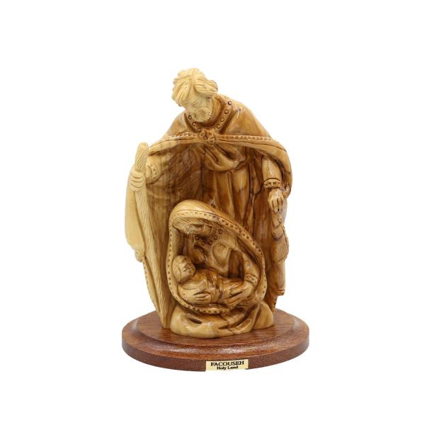 Olive Wood Nativity Holy Family Group
