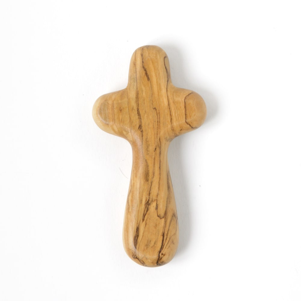 Olive Wood Comfort Cross