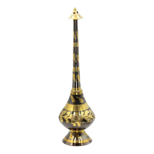 Black and Gold Brass Rosewater Sprinkler