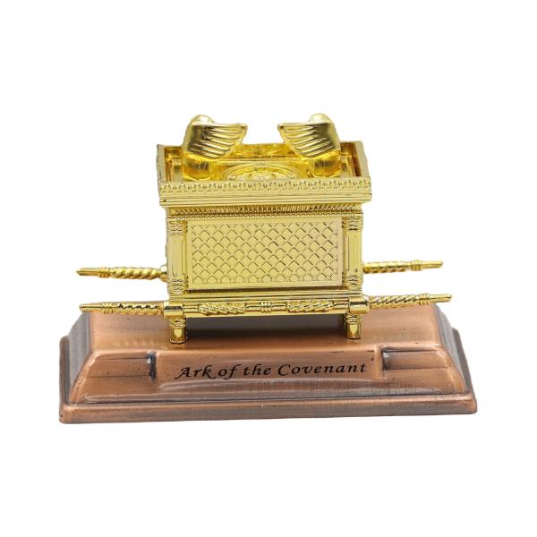 Gold-Plated Ark of the Covenant Model