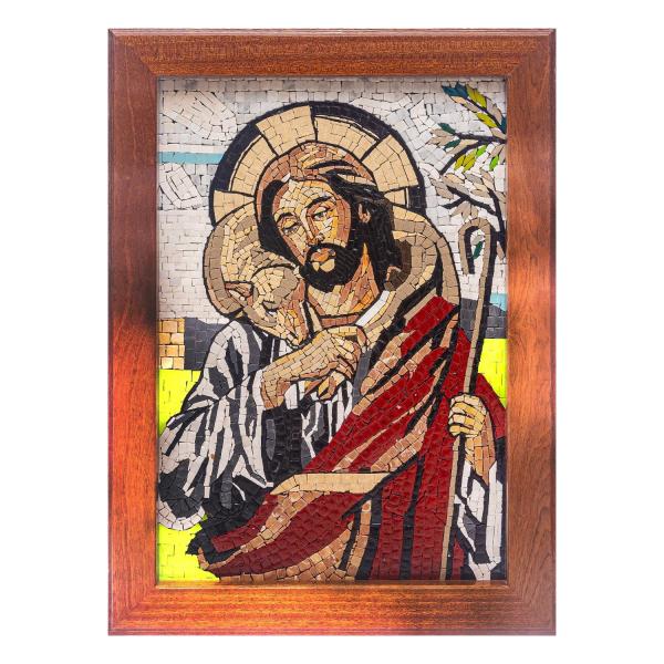 Jesus the Good Shepherd Mosaic