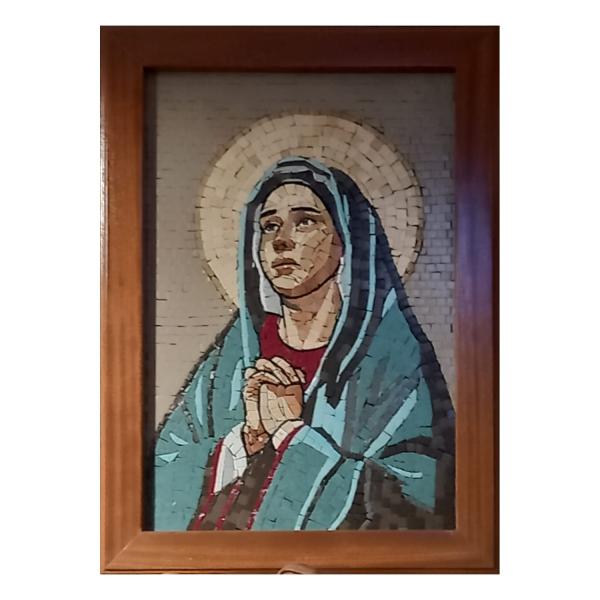 Our Lady of Sorrows (Praying Virgin Mary) Mosaic