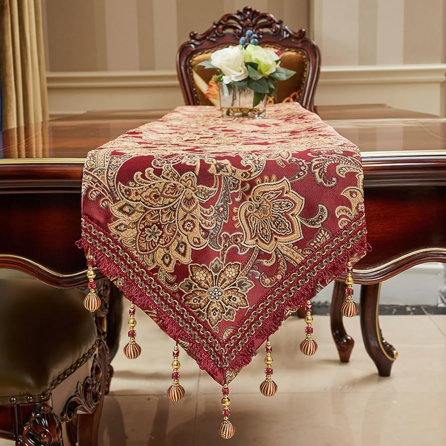Embroidered Table Runner