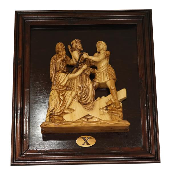 Stations of the Cross - Holy Land Olive Wood Carving Collection