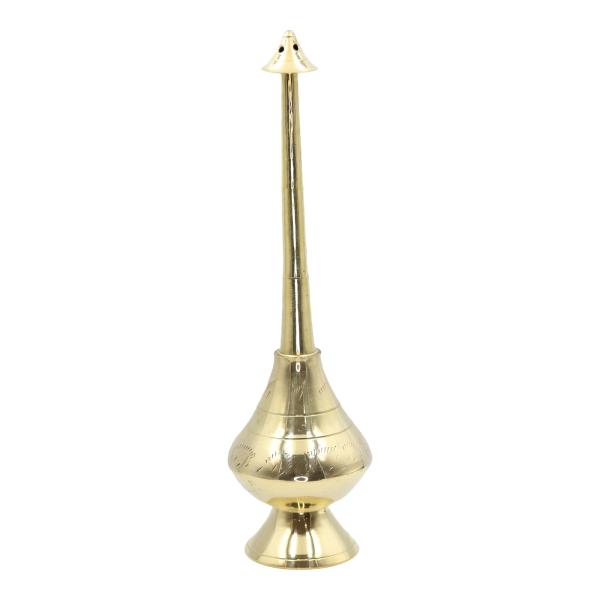 Polished Brass Rosewater Sprinkler with Lid